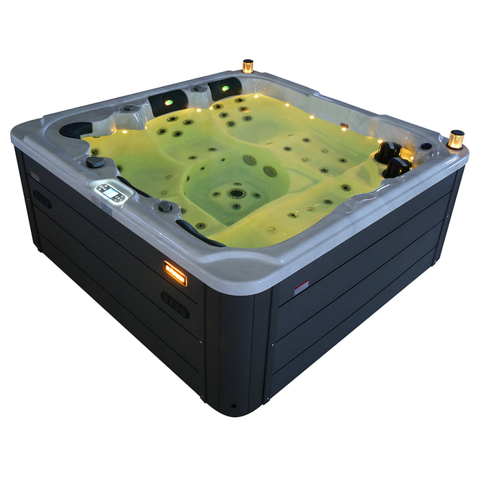 Minipiscina vasca idromassaggio 220x220x96 cm da esterno 5 persone | Garda