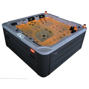 Minipiscina vasca idromassaggio 220x220x96 cm da esterno 5 persone | Garda