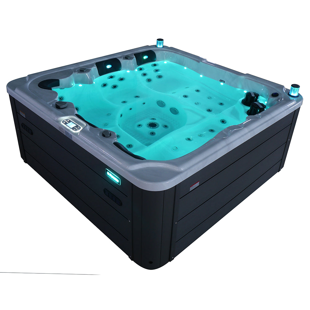 Minipiscina vasca idromassaggio 220x220x96 cm da esterno 5 persone | Garda