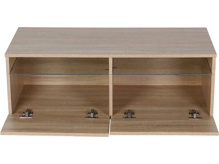 Mobile TV Rovere con LED per TV 32-65 pollici Habitat et Jardin