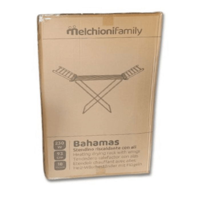 Stendino Elettrico Riscaldato Pieghevole Melchioni Family Biancheria Asciuga 230