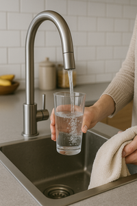 Addolcitore Acqua Pure Luxury 20 con Valvola F69, Resina Cationica, By-Pass, Bombola VTR e Filtro 50?