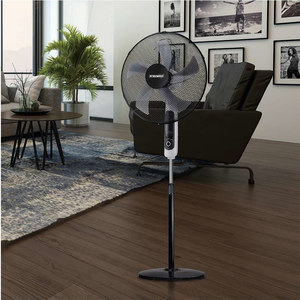 Termozeta Ventilatore a piantana TZAZ03 Airzeta XL grandi dimensioni altezza 130 cm 5 pale da 45 cm 55W telecomando timer