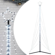 Albero di Natale a LED-Luci decorative natalizie 525 LED Bianco Freddo 302 cm