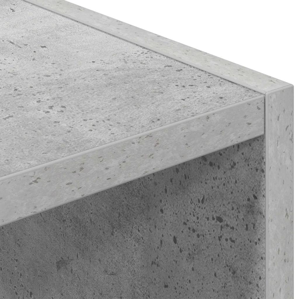 Credenza Grigio cemento 90 x 30 x 90 cm 8000407