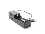 Caricatore 18650 usb per pile ricaricabili al litio - con indicatore led