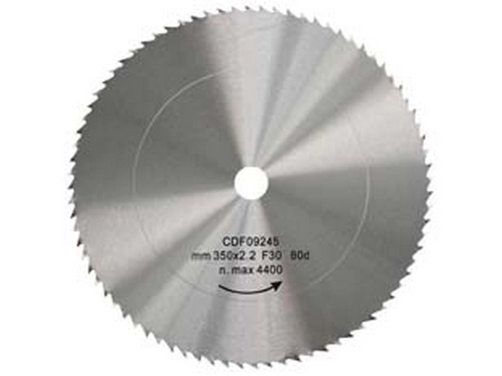 1pz disco lama circolare cromo vanadio dentatura normale mm500 foro 30 denti 80 cod:ferx.fer319720