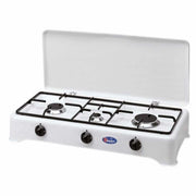 FORNELLO PARKER 3 FUOCHI GRANDE 24 GRIGLIA PIATTINA GAS METANO 71CM - PARKER