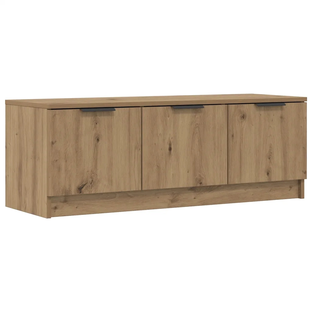 Mobile TV Marrone Artigianale 102x35x36,5 cm Legno Multistrato 856948