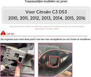 Multimedia per Auto - Per Citroen C3 DS3 2010-2016 - 1GB16GB - 4G RDS - Schermo Carplay - Sistema di Navigazione Auto - Autoradio Multimedia - Nero