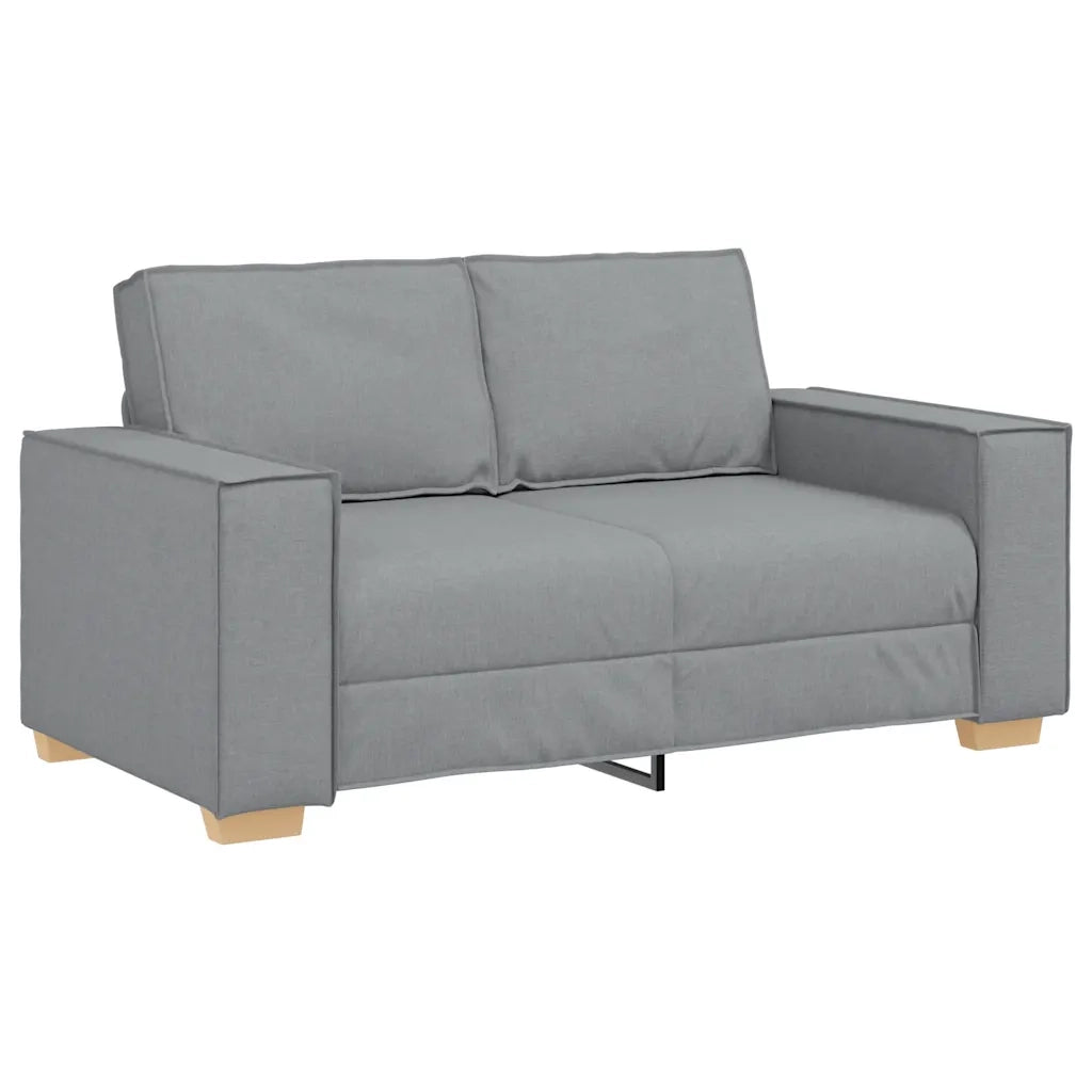 Divano a 2 Posti-Sofa 2 Posti Grigio chiaro 120 cm in tessuto 491557