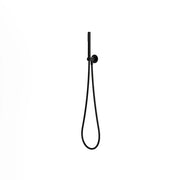 SINED Kit doccetta e tubo flessibile da muro Levante nero gun metal acciaio inox 316L resistente a corrosione e calcare DOCCETTA-FLESSIBILE-MURO-LEVANTE-NERA