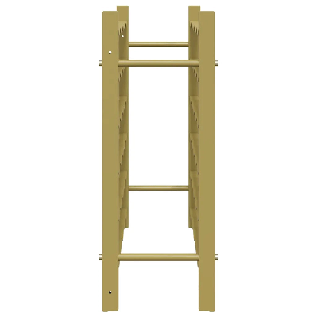 Portabottiglie per 36 Bottiglie Metallo Oro CFW1337560