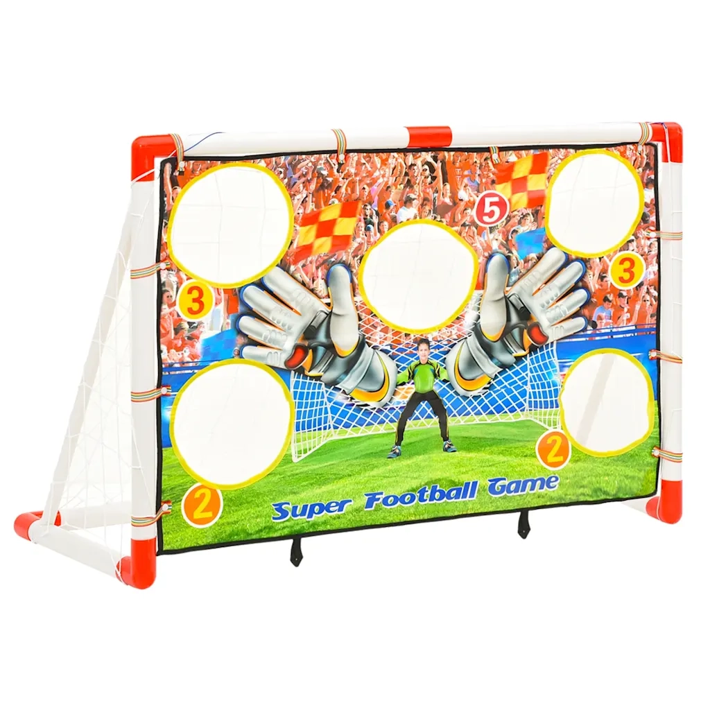 Set Porta da Calcio per Bambini con Pannello 120x51x77,5 cm CFW3679179