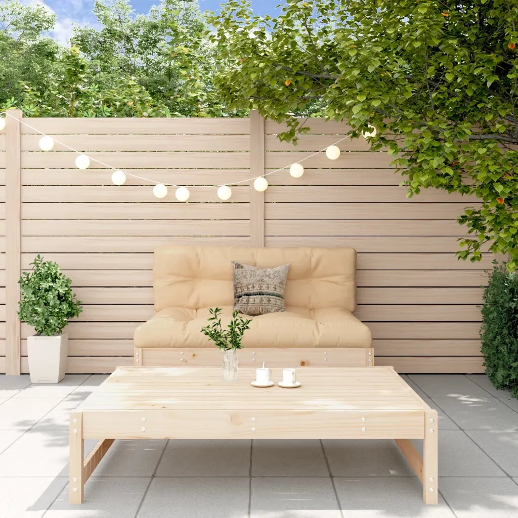 Salotto da Giardino-Set Salotto da Giardino 2 pz in Legno Massello di Pino 653225