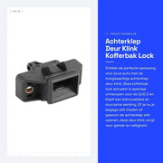 Attuatore di chiusura del cofano - Codice 7700838546 - ABS - Sostituzione - Accessori per auto e moto - Alta qualità - Cofano chiusura