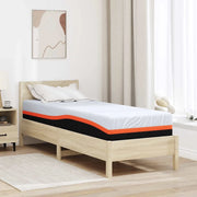 vidaXL Materasso Bianco e Grigio 70 x 200 cm Schiuma