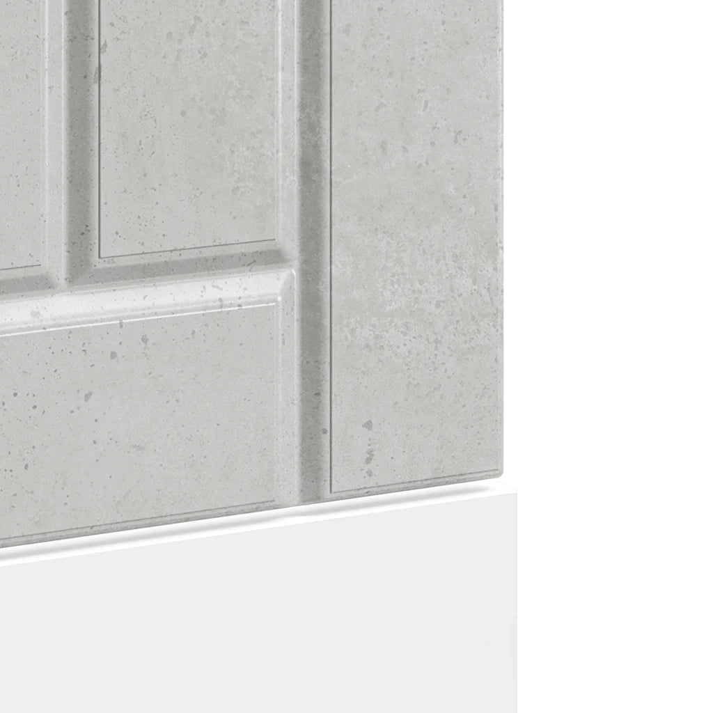 Pannello Lavastoviglie Lucca Grigio Cemento Legno Multistrato 853891