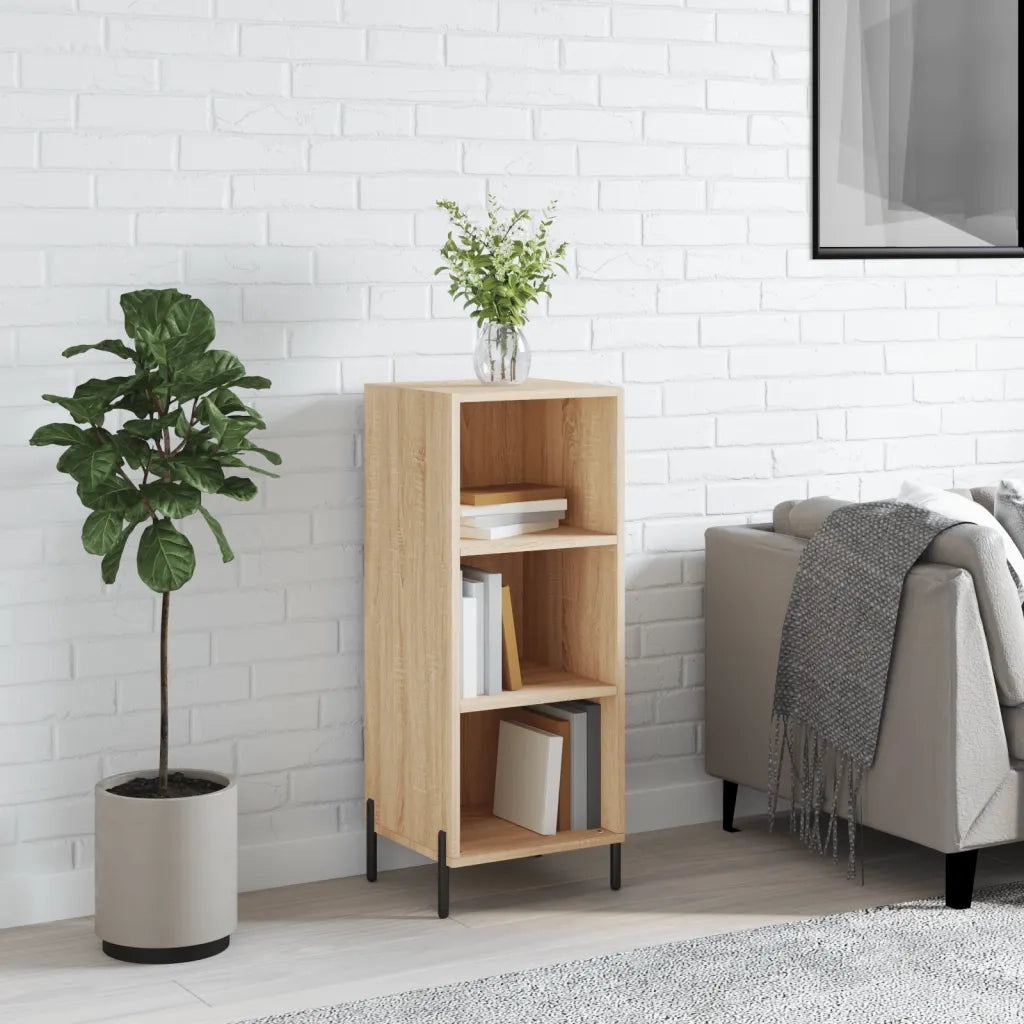 Credenza | Madia | Buffet da pranzo | Armadio da pranzo Rovere Sonoma 34,5x32,5x90 cm in Legno Multistrato