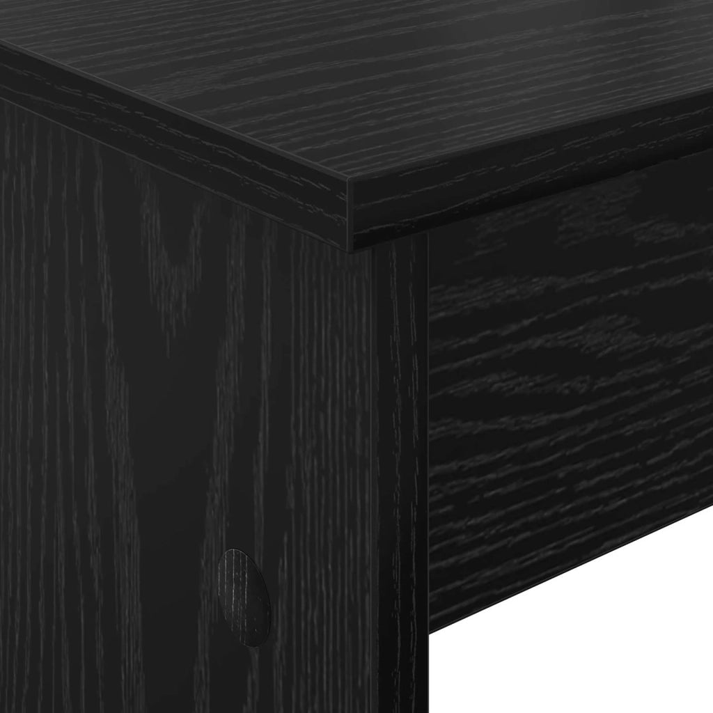 Supporto per Tastiera Rovere Nero 100 x 32 x 64 cm 899496
