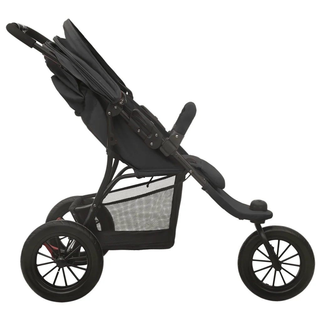 Passeggino per Bambini Antracite in Acciaio 10260
