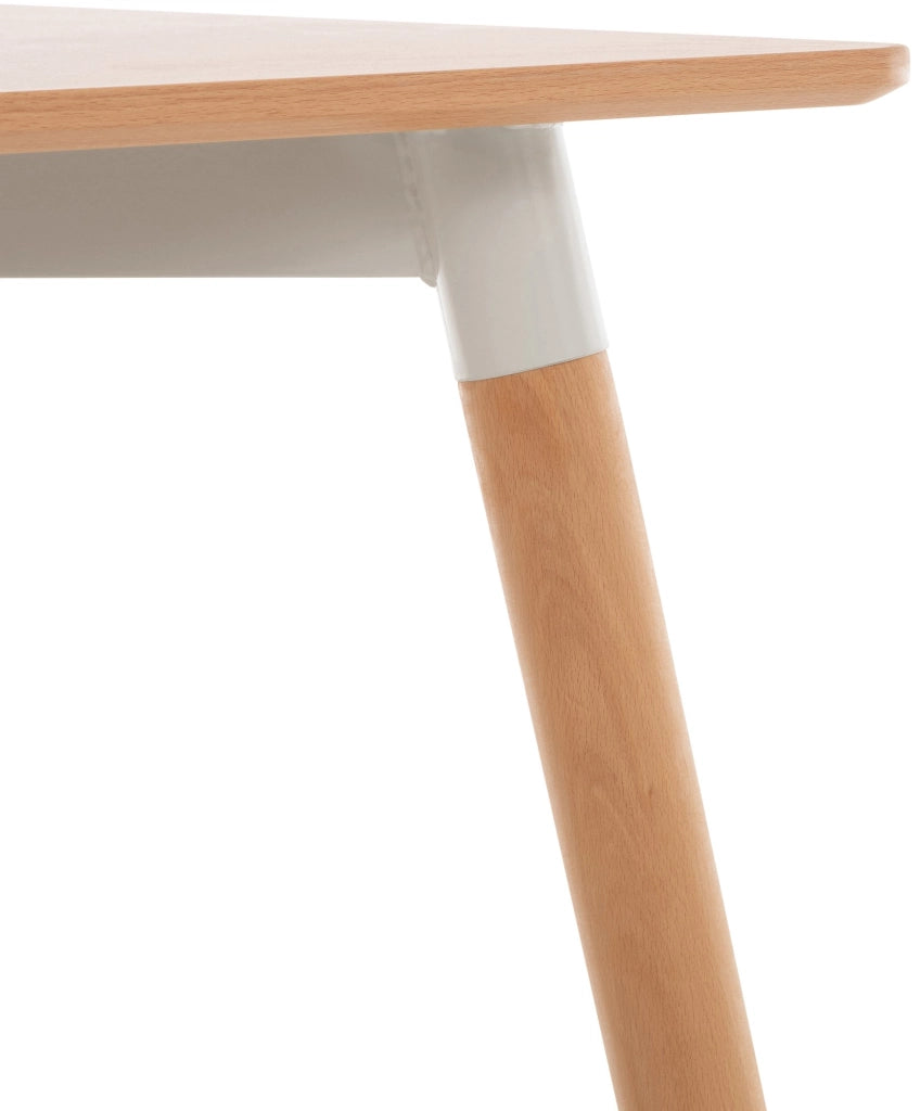 Tavolo Quadrato da Cucina Viborg natura,80 cm