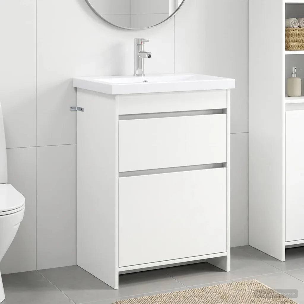 Set di mobili per il bagno Bianco 61 x 40 x 84,5 cm 3404258