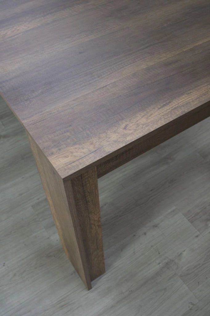 Consolle Allungabile 90-302x42x78 cm in Nobilitato Marrone