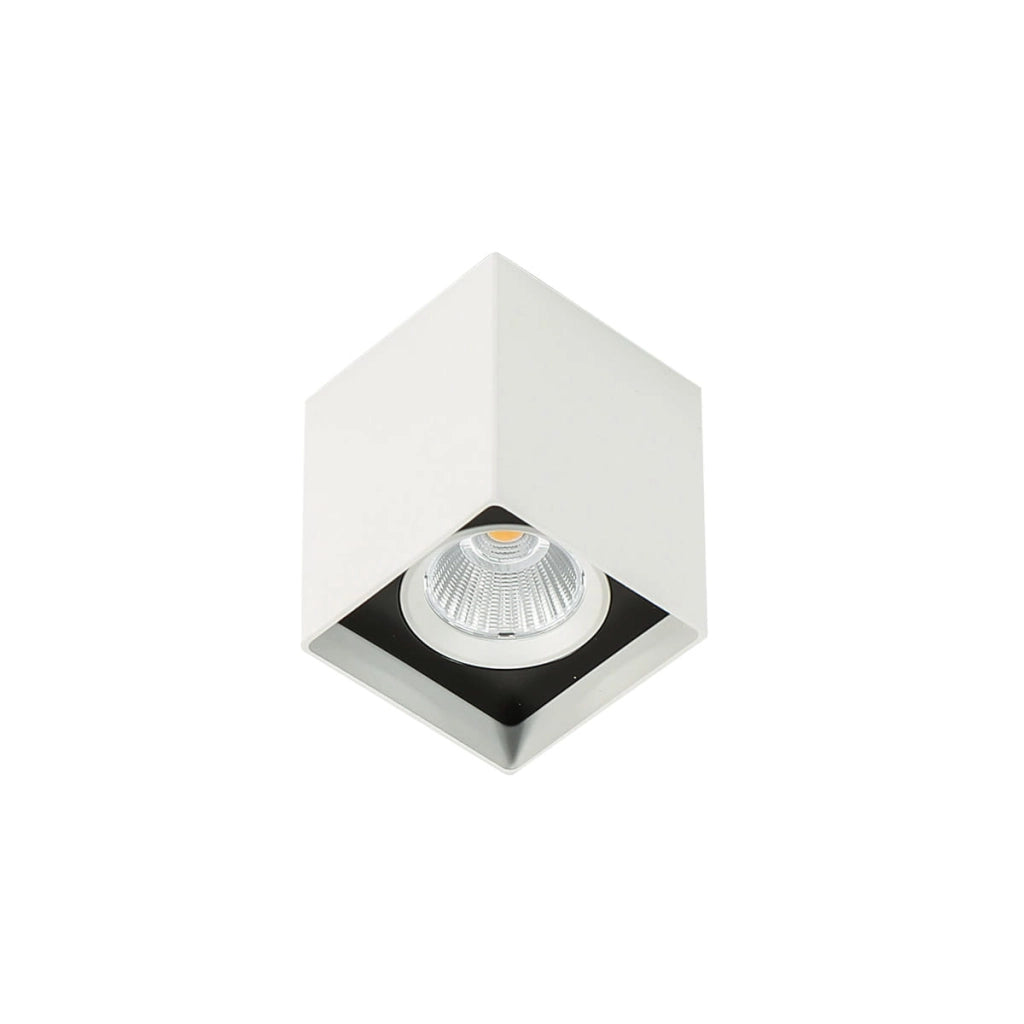 Plafoniera LED Italux Alden 12W 4000K bianca quadrata