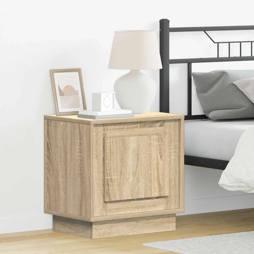 Set di 2 Comodini | Armadio da Notte | Mobiletto da notte Rovere Sonoma 44 x 34,5 x 45 cm