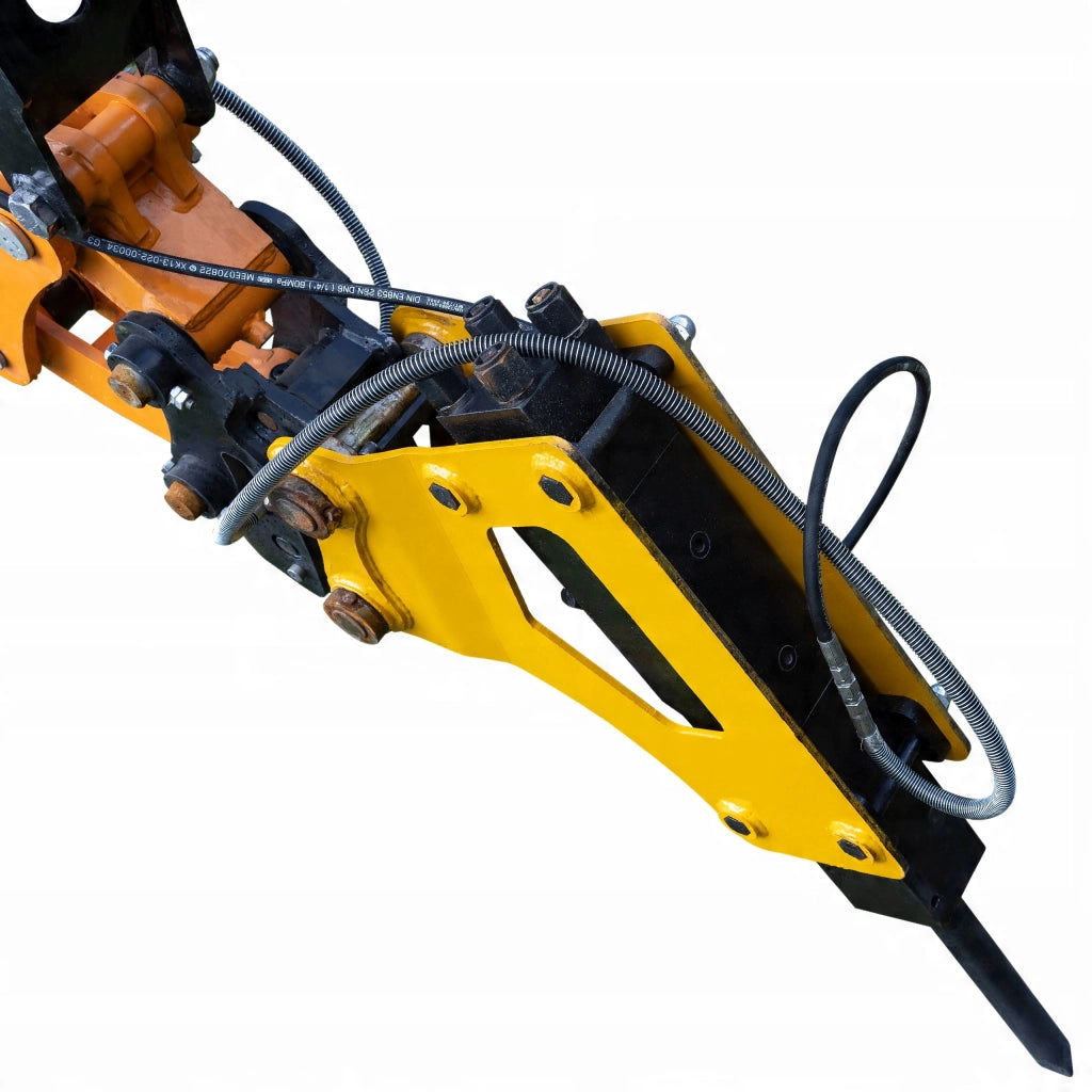 Martello Idraulico per Escavatore 4T – Alta Potenza di Impatto | Pressione 90–120 kg/cm², 500–1000 Colpi/min