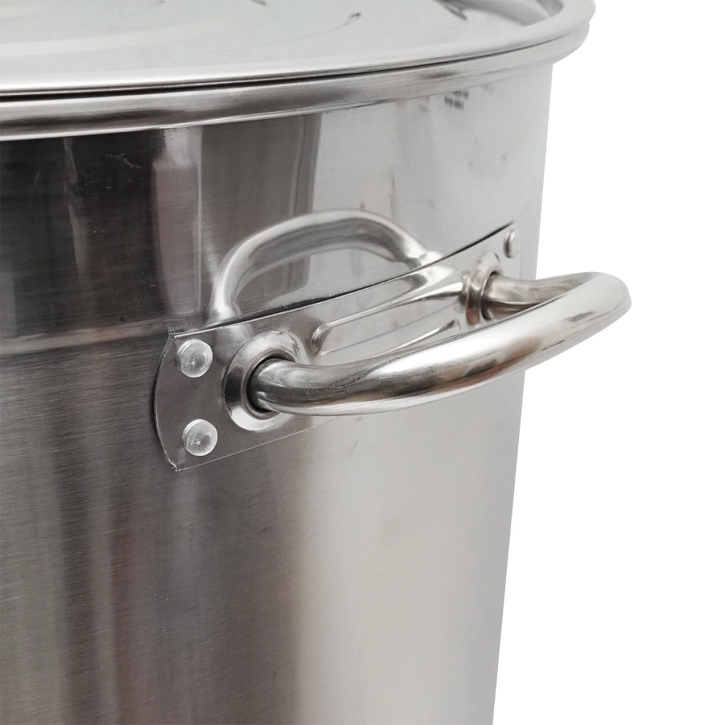 Maturatore in acciaio inox con coperchio per miele, capacità 200 kg