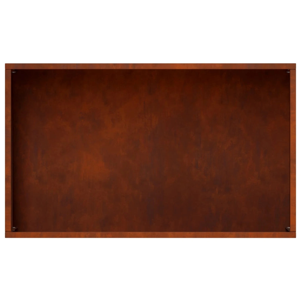 Vaso da giardino Ruggine 50 x 30 x 75 cm Acciaio Corten 8005790