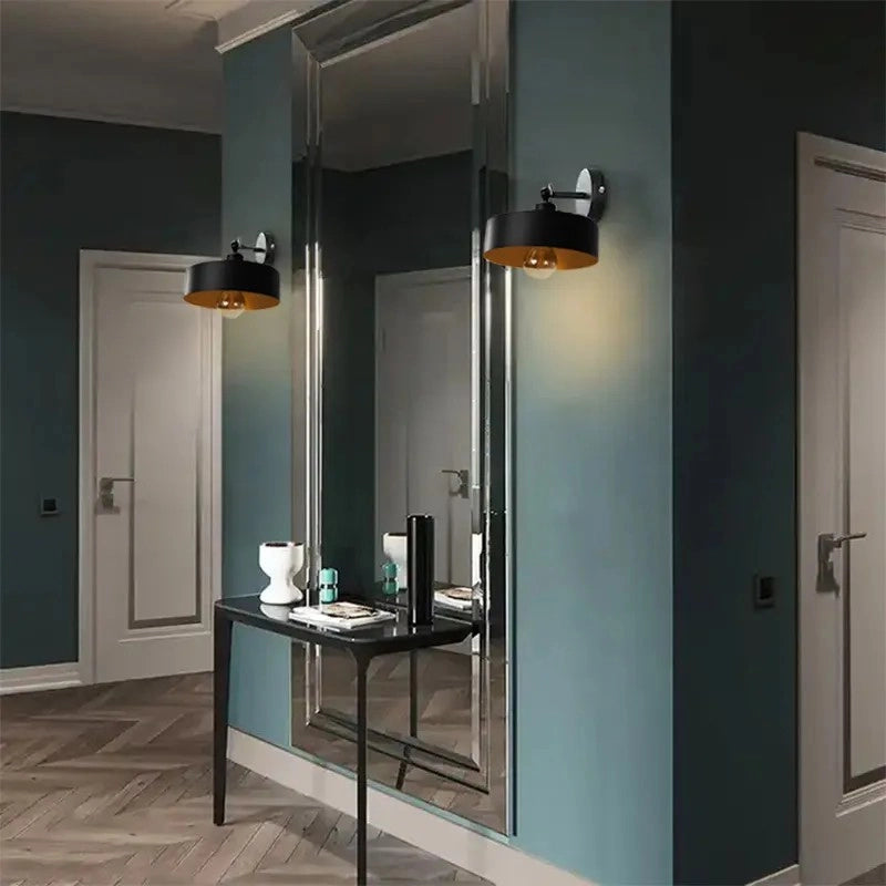 Lampada Da Parete APP1332-1W Black Gold