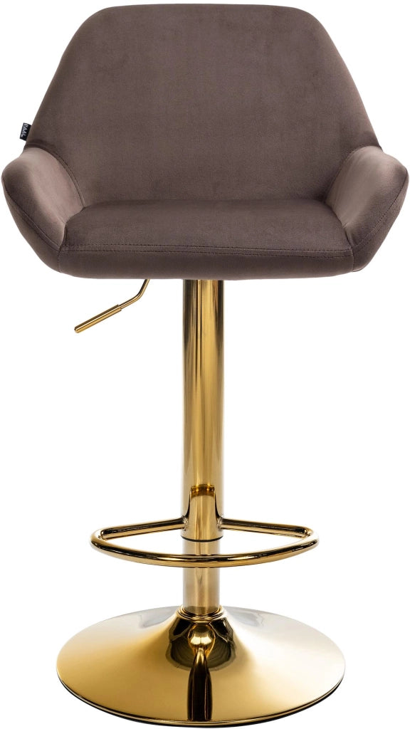 Barhocker Braga Gold Samt