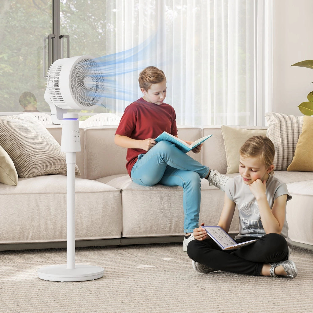 Ventilatore da terra a torre oscillante con telecomando e timer ¨C zephmum ¨C 3 velocit¨¤