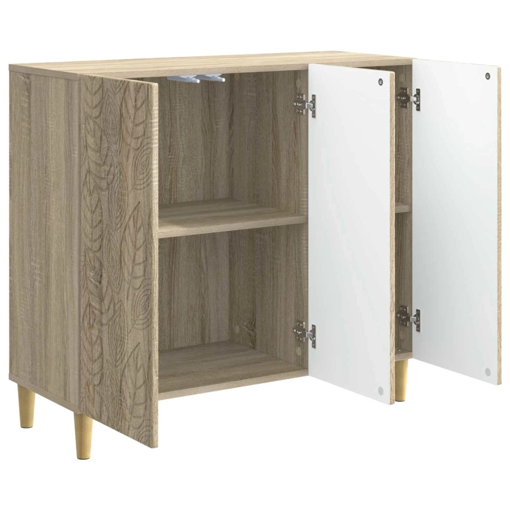 Credenza Rovere Sonoma 89 x 34,5 x 80 cm Legno ingegnerizzato 895107
