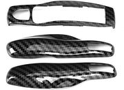 Accessori per chiavi premium in fibra di carbonio - Copertura per chiavi - Fodero per chiave - Accessorio leggero e portatile - Chiave per auto con fodero - Design stile in fibra di carbonio