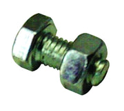 BULLONE PER SCAFFALI CON DADO mis. 8x16 2.00 centinaia