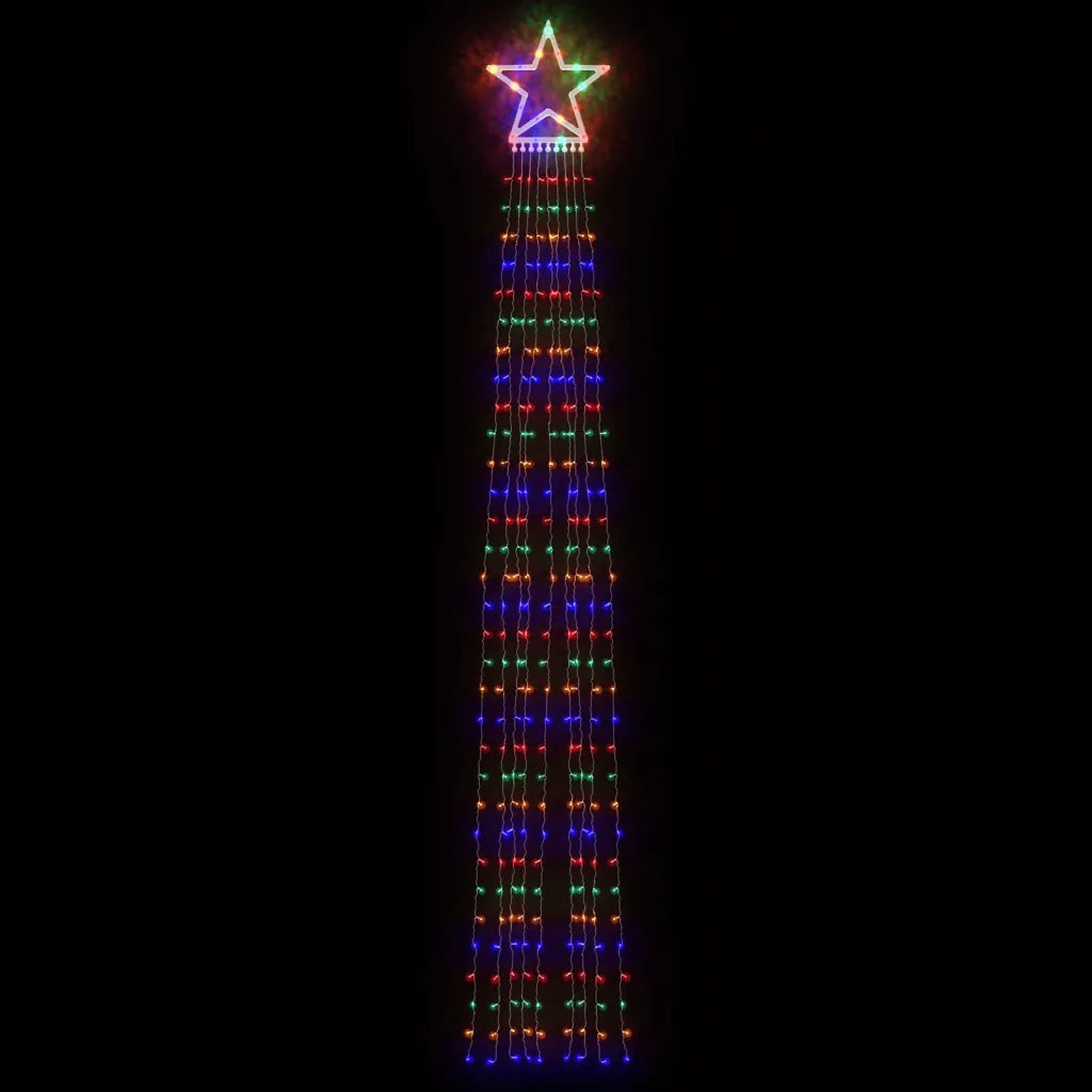Illuminazione per Albero di Natale 320 LED Colorato 375 cm CFW3805519