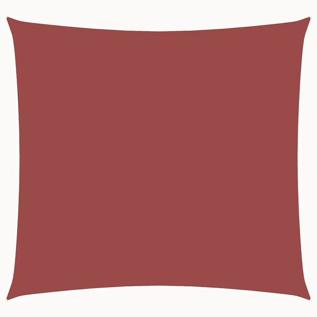 Vela Parasole in Tela Oxford Quadrata 3x3 m Terracotta 135357