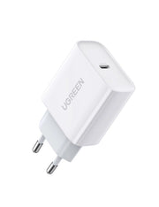 Ugreen 60450 Caricabatterie per dispositivi mobili Universale Bianco AC Ricarica rapida Interno