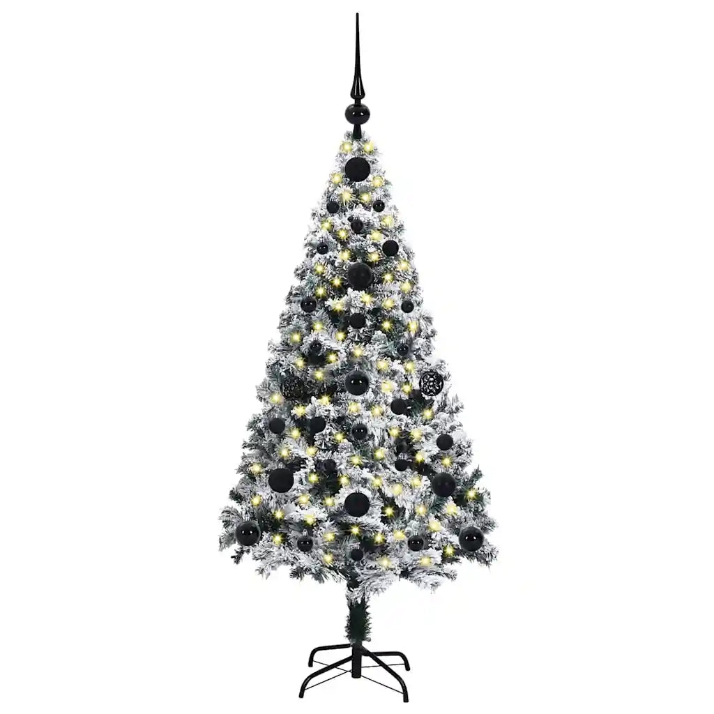 Albero di Natale artificiale con 150 LED Bianco 120 cm 3396941