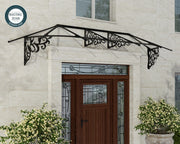 Pensilina Da Esterno Lily  319X88X70 cm  Trasparente