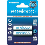 BATTERIA ricaricabile stilo Panasonic ENELOOP NIMH 1900 mAh 2pz