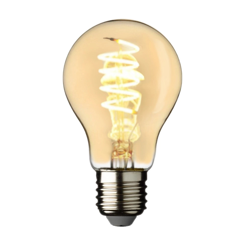 LAMPADINA SPIRALE LED VINTAGE A60 4W E27.