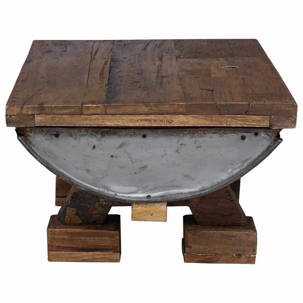 Tavolino da salotto Naturale 90 x 50 x 35 cm legno