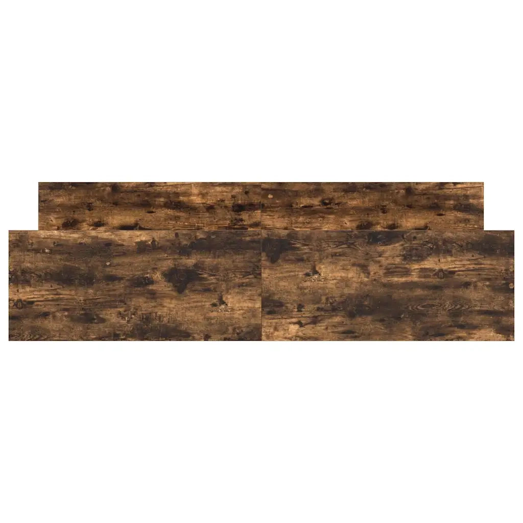 Giroletto con Testiera e Pediera Rovere Fumo 180x200 cm