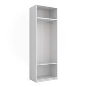 Armadio Elmo Bianco 80 x 50 cm Set di 2 Vicco