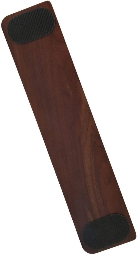 Sostegno Ergonomico per Tastiera - Materiale Walnoot - Antiscivolo - Supporto per Polso - 87 Tasti - Dimensioni L360 mm